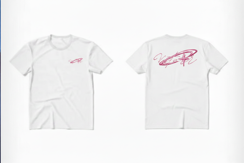 Vstarr Pink Chrome Tee